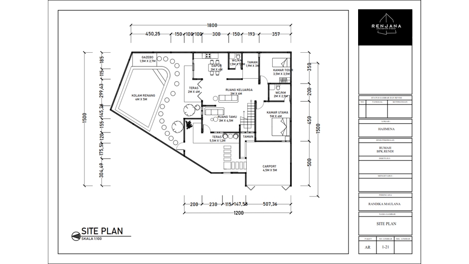 3D & Perspektif - Desain Arsitektur + Denah 3D + Rendering Exterior - 10