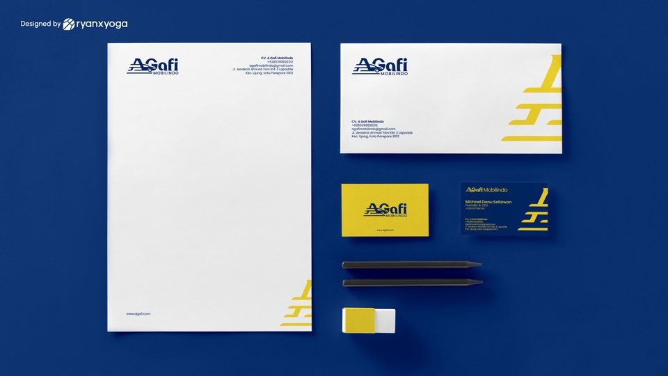 Digital Printing - Desain Kartu Nama, ID Card, Kop Surat & Amplop - Bebas Revisi Sampai Jadi - 7