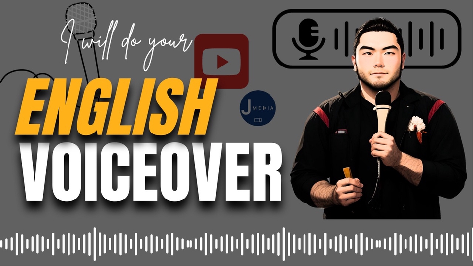 Sulih suara (dubbing, looping) - Voiceover Bahasa Inggris / English Voiceover Artist [Male] - 1