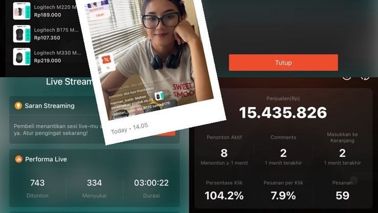 Jasa Pengetikan Online Cepat dan Akurat - host live product dengan ceria dengan deskripsi lengkap