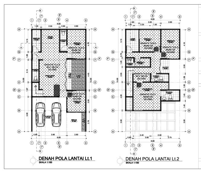 3D & Perspektif - JASA DESAIN 3D RUMAH TINGGAL,PERUMAHAN,GATE,TOKO,RUKO,RUMAH KOS,CAFE,DLL - 7