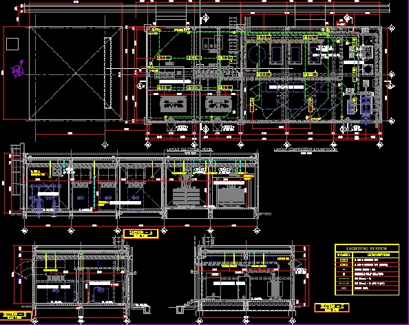 CAD Drawing - Mechanical & Electrical Desain Gambar 2D MEP M.E - 19