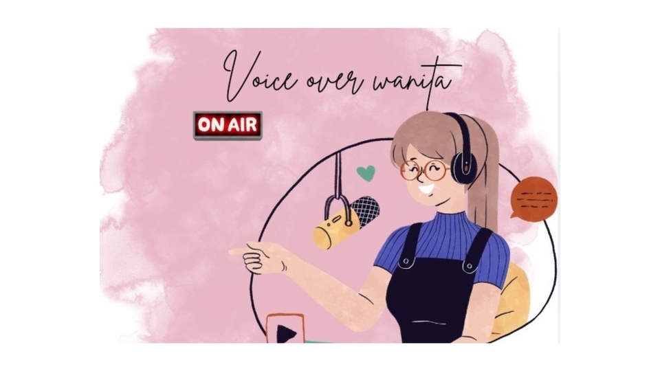Jasa Voice Over, Dubbing, dan Pengisi Suara Video - Voice over wanita