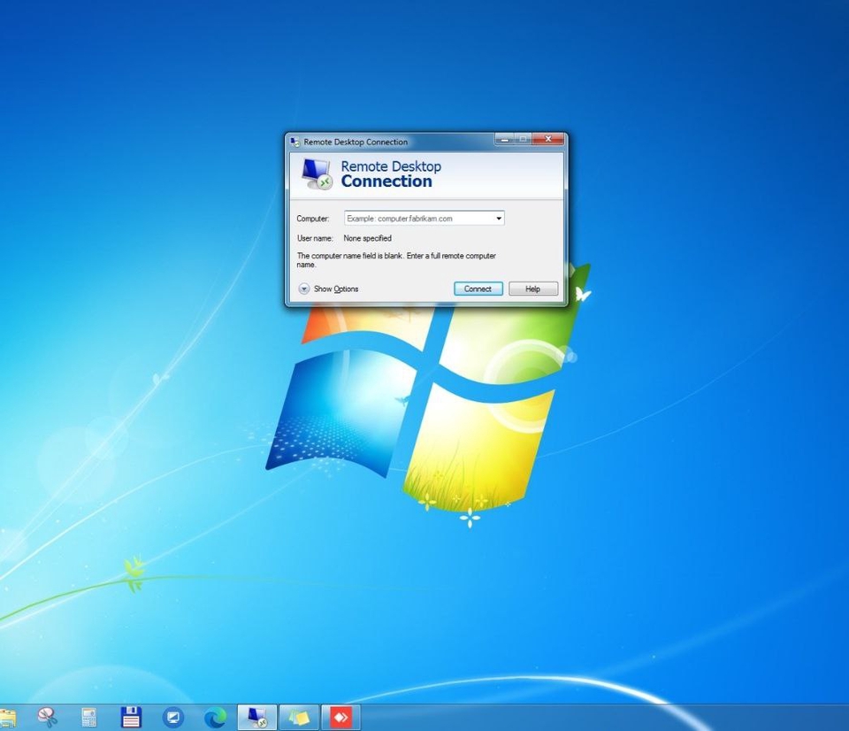 Install aplikasi/software desktop via remote