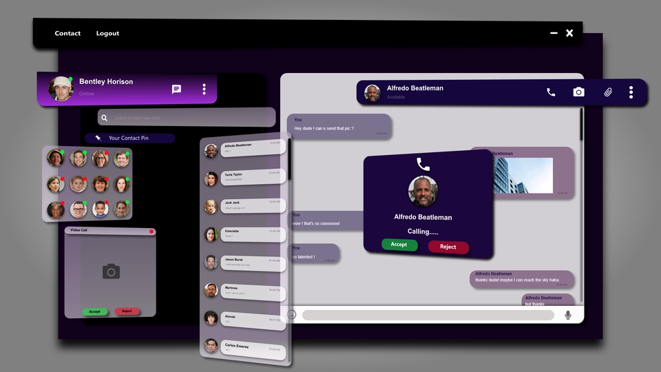 UI & UX Design - Pembuatan Jasa UI dengan Gaya Modern dan Kreatif untuk Mobile dan Web - 11