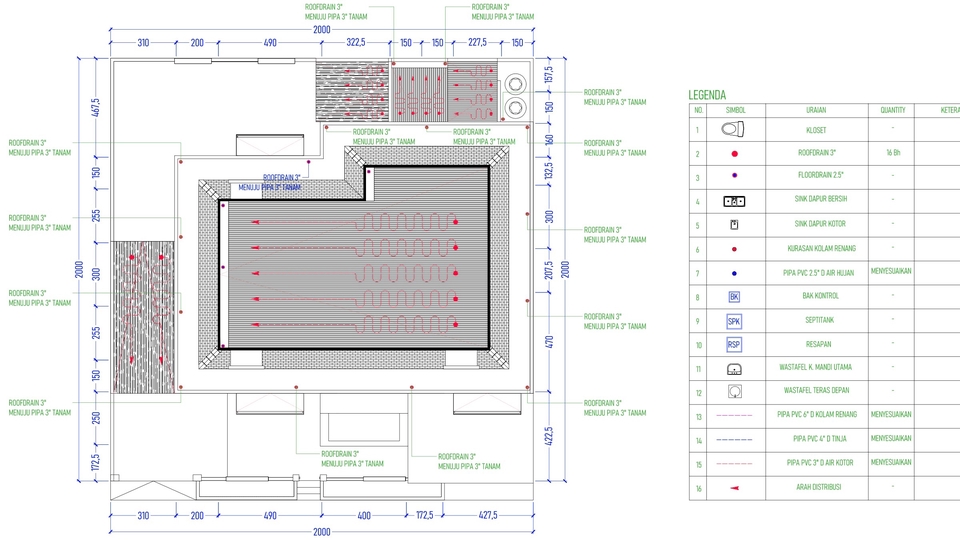 CAD Drawing - Jasa Gambar Kerja DED LENGKAP - 5