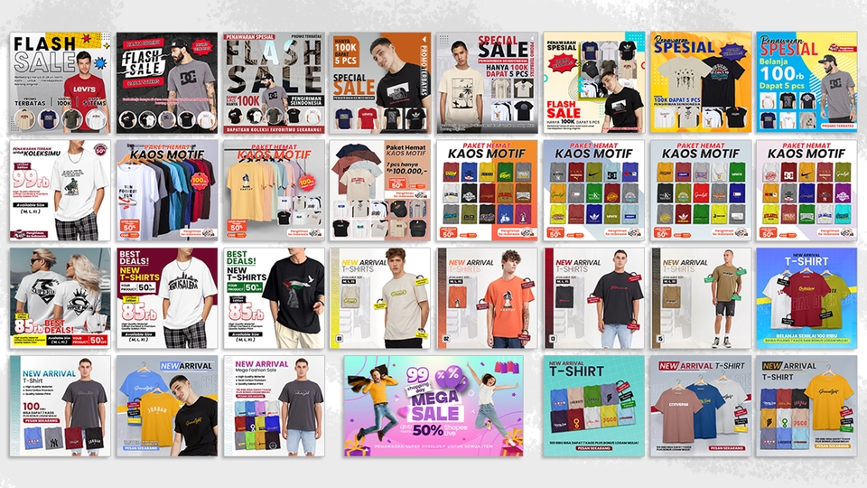 Digital Printing - Desain Media Cetak (Backdrop, Brosur, Flyer, Spanduk, X-Banner, dll) - 5