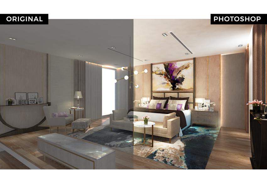 ไดคัท & Photoshop - แต่งภาพสถาปัตย์ด้วย Photoshop คุณภาพ รวดเร็ว ทันใจ - 2