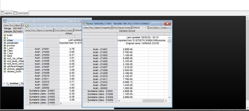 Entri Data - Data entry dan analisis excel, eviews, spss cepat dan teliti - 4