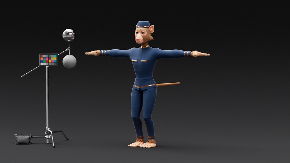 ทำโมเดล 3D - 3D Model สำหรับ Animation, Games, Tvc - 8