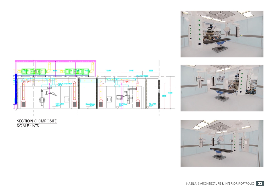CAD Drawing - Jasa Desain Arsitektur MOT (Modular Operating Theatre) - 8