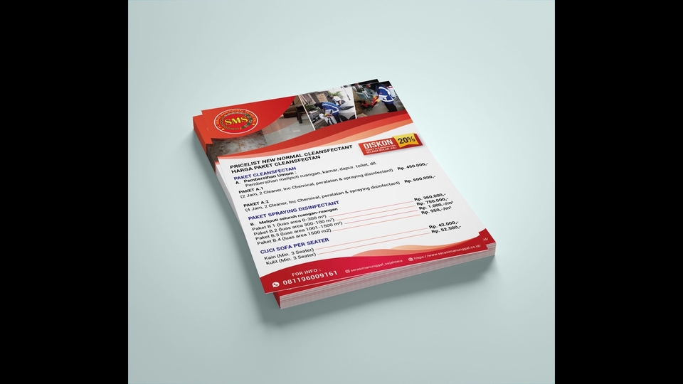 Digital Printing - Desain Flyer, Brosur, Katalog, Company profile, Stationery - 11