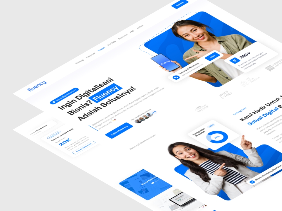Desain UI/UX Website / Landing Page Murah!