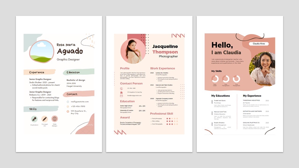 Portfolio & Resume - Resume & Portfolio ออกแบบตามใจคุณลูกค้า - 5