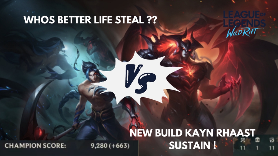 Joki game mobile legend, Rhasst vs Kayn, siapa yang lebih kuat untuk life steal?