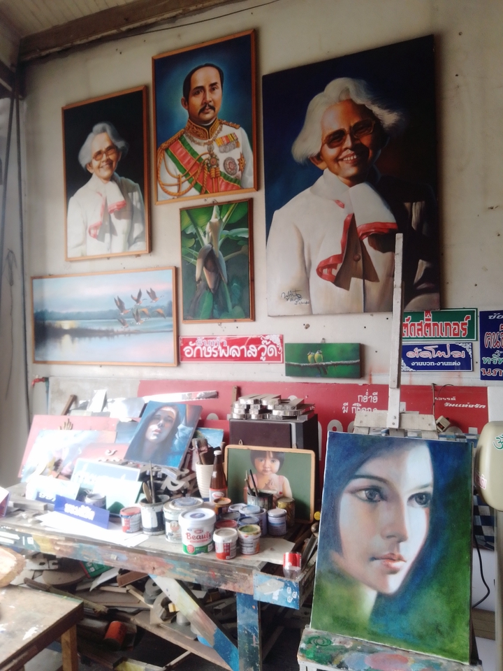วาดภาพเหมือน Portrait - รับวาดภาพเหมือน สีน้ำมัน Oil painting - 4