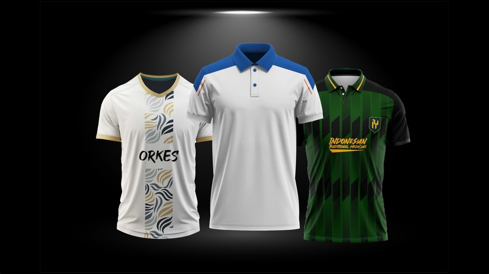 Jasa Desain Berbagai Jersey (Futsal / Bola, Basket, Sepeda, dll) - DESAIN KAOS & JERSEY CUSTOM