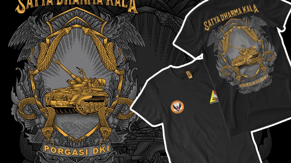 Desain Kaos & Motif - DESAIN KAOS (costum desain suka-suka untuk brand atau komunitas) - 1