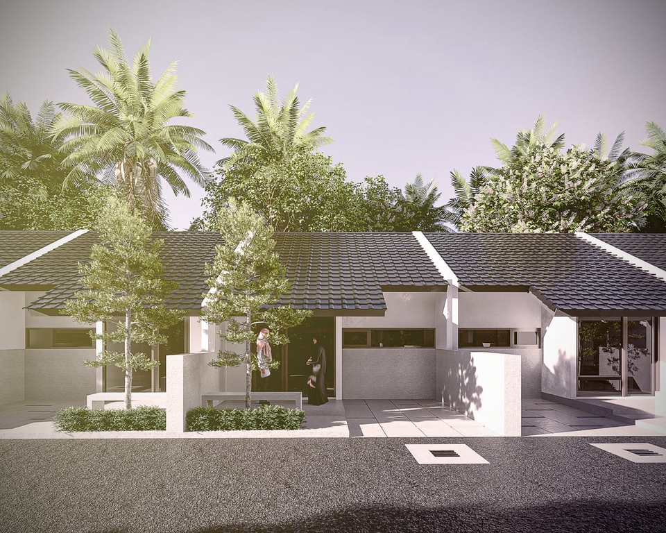 3D & Perspektif - Jasa Pembuatan Model Eksterior 3 Dimensi + Rendering untuk Unit Perumahan, Cluster, Townhouse - 2