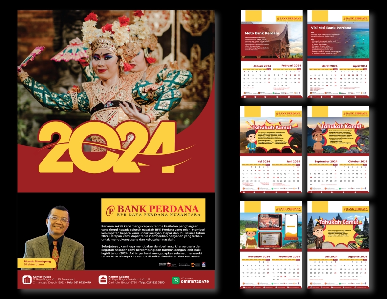 Digital Printing - DESAIN KALENDER 2024 - 24 JAM JADI - SESUAI APA YANG DIINGINKAN - DESAIN MENARIK DAN BERKUALITAS - 11