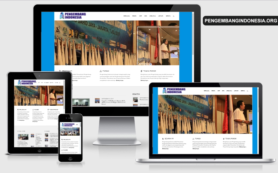 Jasa pembuatan website profesional untuk perusahaan, bisnis, dan toko online.