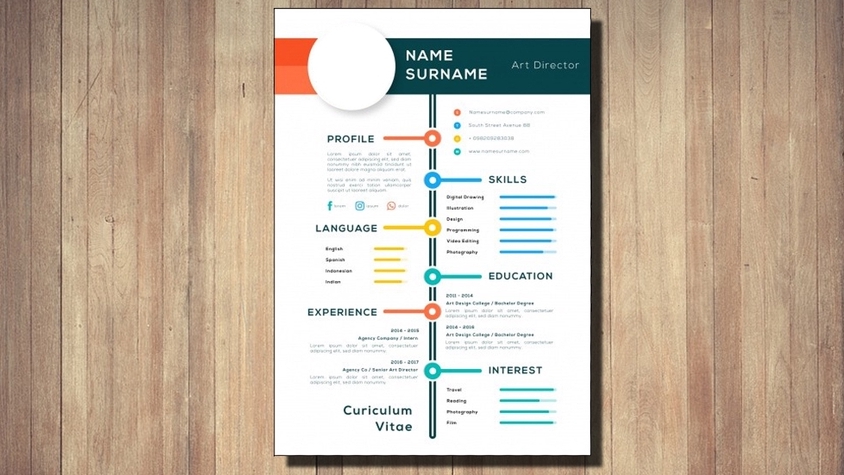 Portfolio & Resume - รับออกแบบ Resume / Portfolio - 3