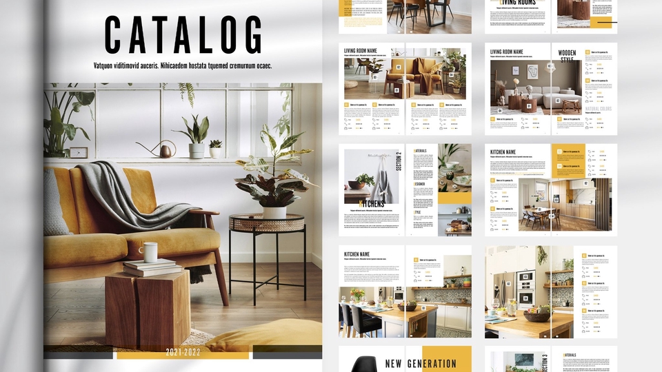 Digital Printing - Company Profile And Catalog Product Book Design - 1