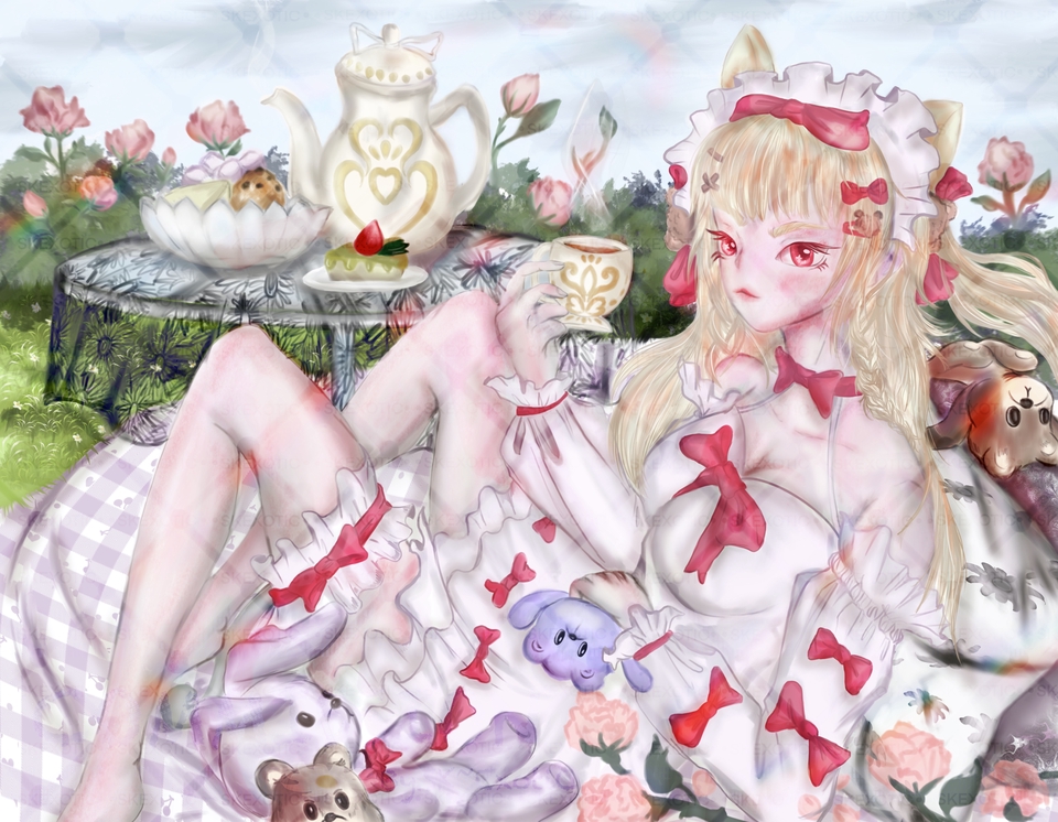 วาดภาพการ์ตูน - รับวาดรูปการ์ตูน ลายผ้า หรือใช้กับสินค้าอื่นๆทุกรูปแบบ - 6