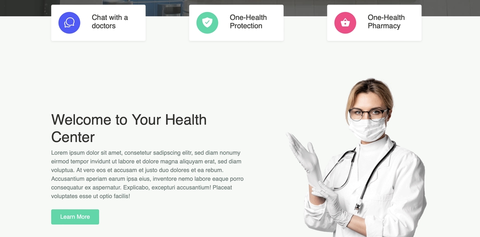 Jasa pembuatan website profesional untuk klinik kesehatan dengan desain modern dan ramah pengguna.