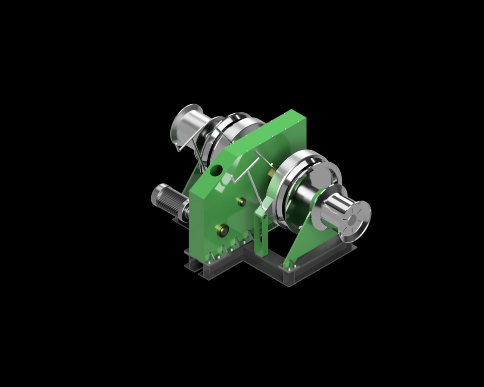 Jasa drafter autocad untuk desain gambar 3D  mesin penggulung kabel
