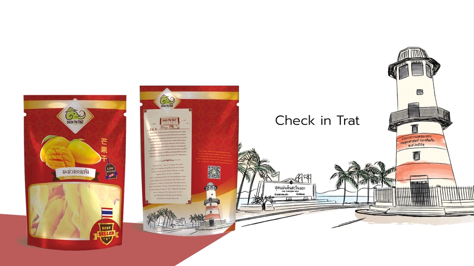 Label & Packaging - ออกแบบแพคเกจจิ้ง ฉลากสินค้า สไตล์วาดลายเส้นประกอบ - 5