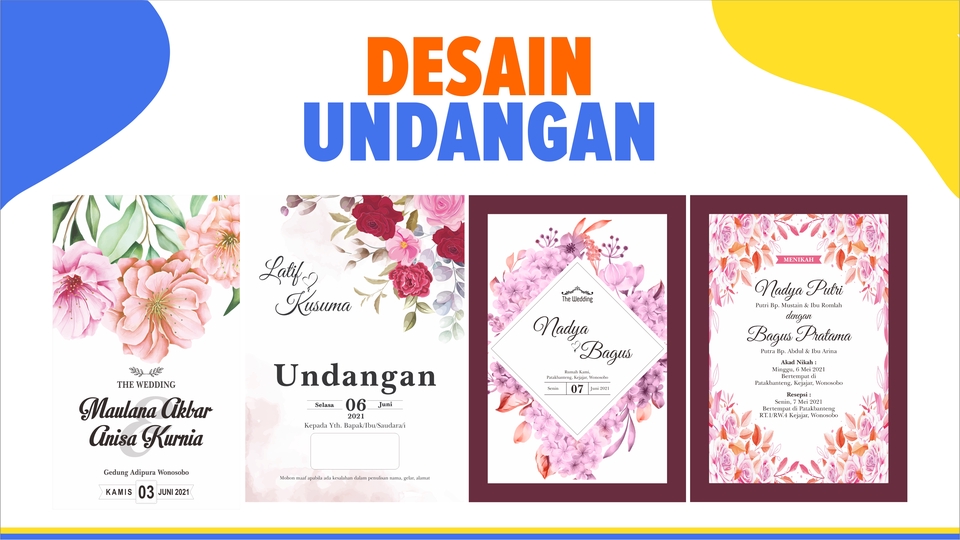 Digital Printing - Jasa Desain Segala Kebutuhan, Bebas Revisi | Banner, Sticker, Poster, Undangan, dll - 10