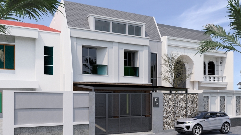 3D & Perspektif - Desain Arsitektur dan Interior Rumah Klasik, Modern, Minimalis, Dan Skandinavian. - 1