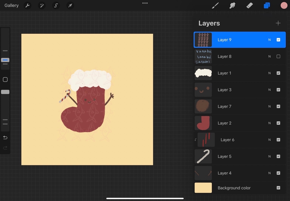 ภาพประกอบเวกเตอร์ - ภาพการ์ตูนน่ารัก ลายเส้นง่ายๆ - 10