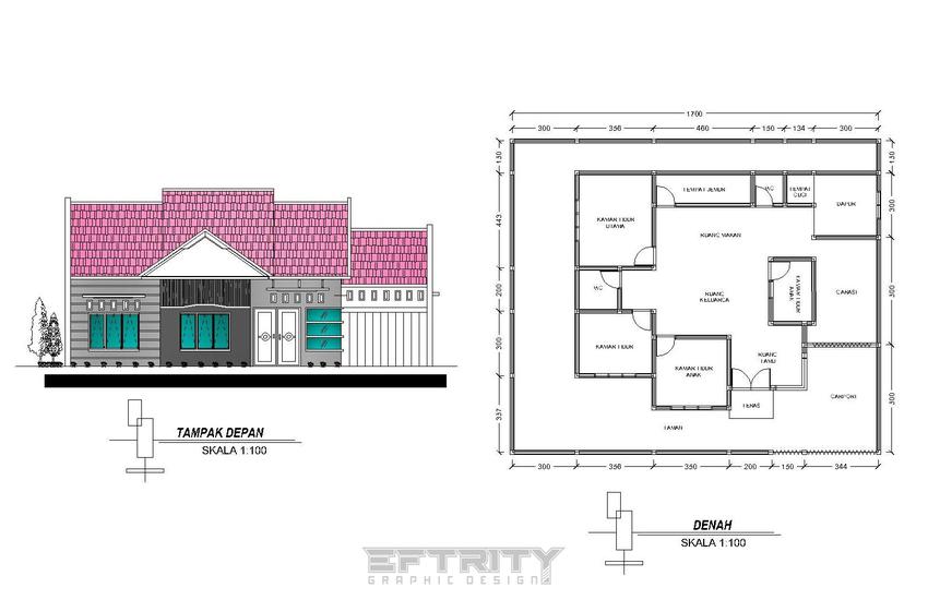 CAD Drawing - JASA GAMBAR IMB - 1