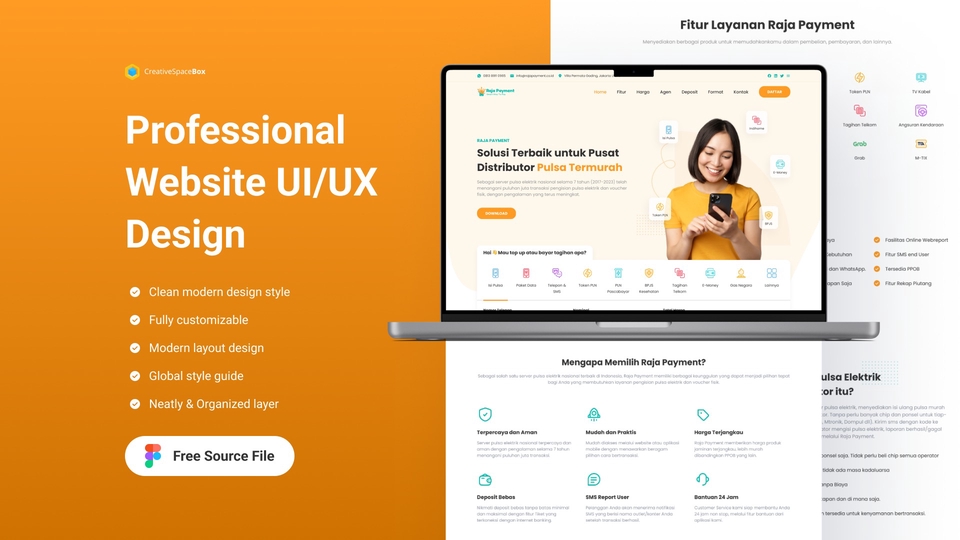 UI & UX Design - Professional Website UI/UX Design - 1