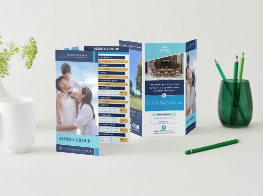 สื่อสิ่งพิมพ์และนามบัตร - รับออกแบบ นามบัตร ป้ายแท็ก ใบปลิว แผ่นพับ โบชัวร์ สื่อสิ่งพิมพ์ต่างๆ - 6