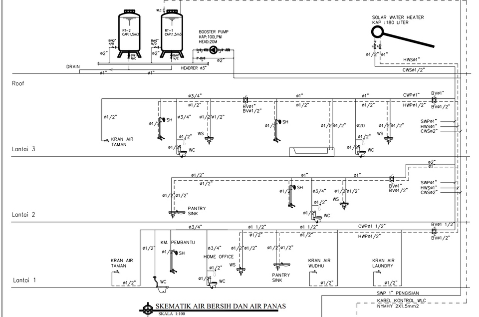 CAD Drawing - Desain dan Gambar CAD 2D - 18