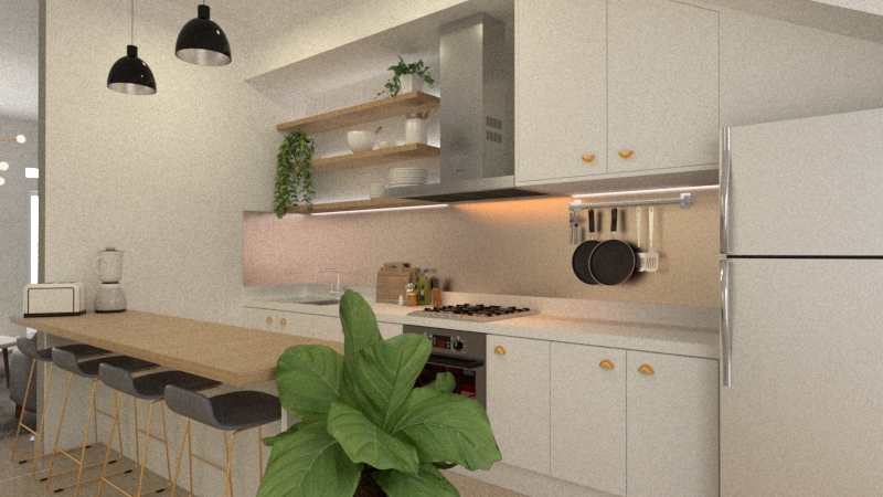 3D & Perspektif - Home / Apartment Interior Design - 27