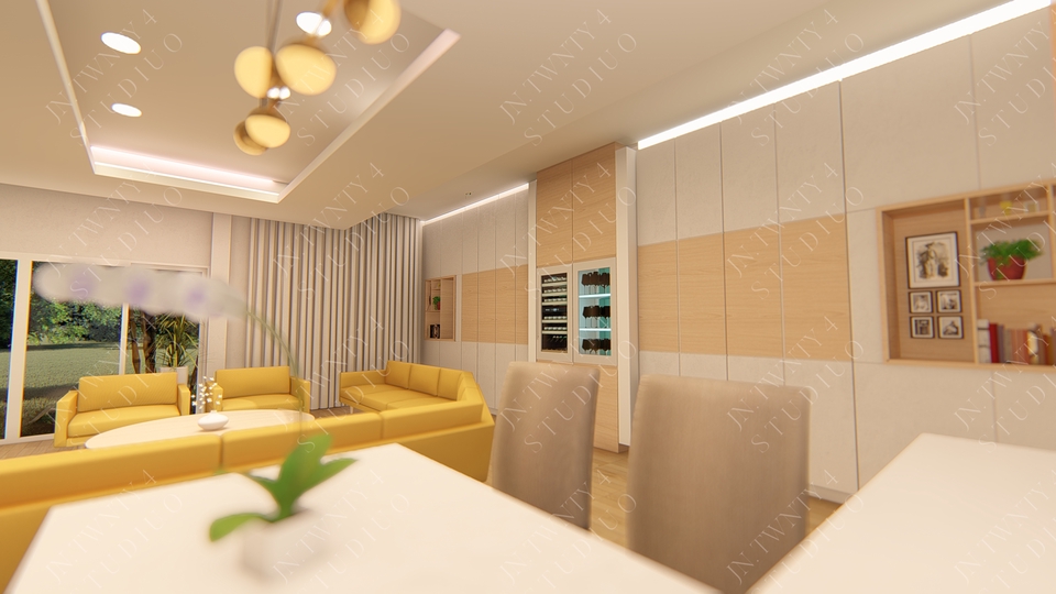 3D Perspective - บริการ 3D rendering ภาพ Perspective ผังโครงการ (Bird eye view) /ภายนอก/ภายใน - 12
