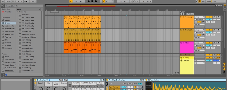 Sound Effects - Compose Dan Produce background music | Membuat background musik - 3