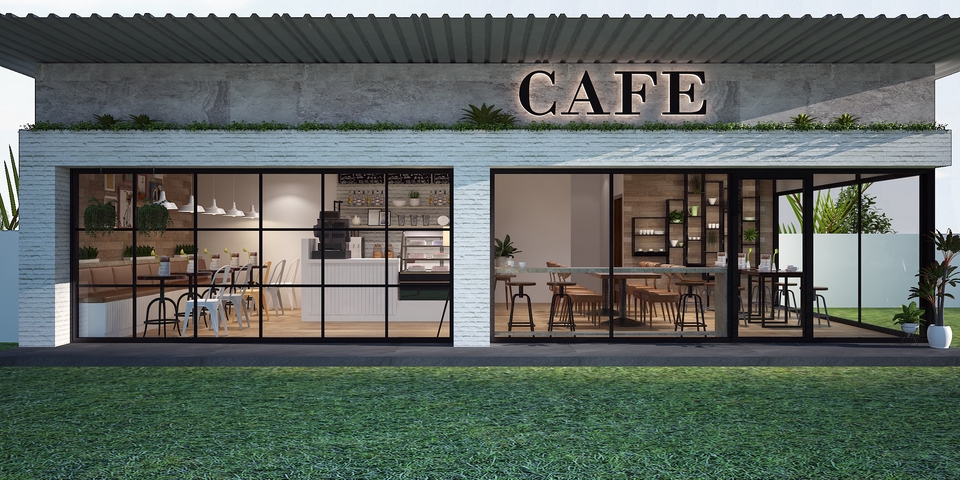 ออกแบบตกแต่งภายในและภายนอก - ออกแบบบ้านพักอาศัย บ้านสร้างเอง คอนโด ร้านกาเเฟ - 29