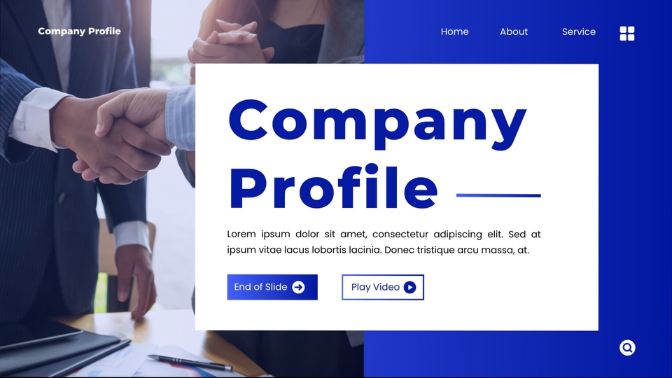 Jasa pembuatan website company profile profesional dengan desain menarik dan harga terjangkau.