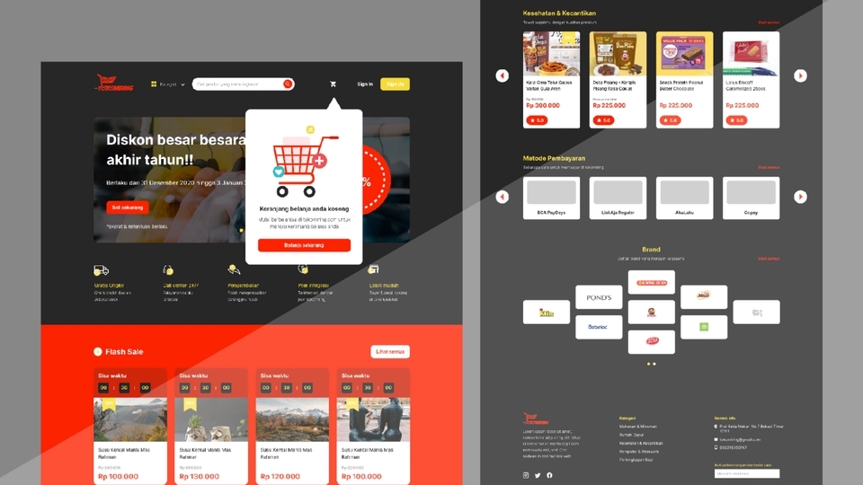 UI & UX Design - Pembuatan Landing Page Menarik, Interaktif dan Informatif - 2