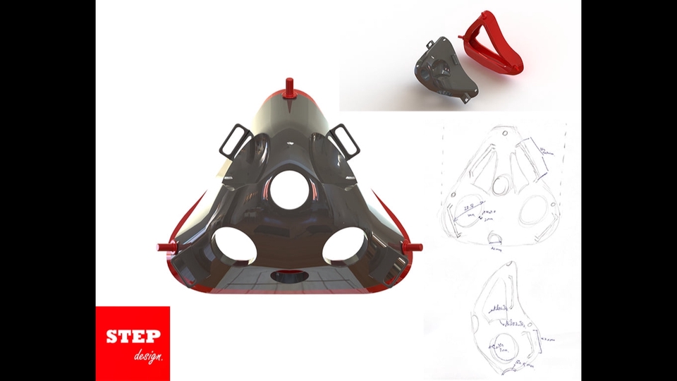 เขียนแบบวิศวกรรมและออกแบบโครงสร้าง - stepdesign รับงานเขียนแบบ Solidwork 3D 2D - 4