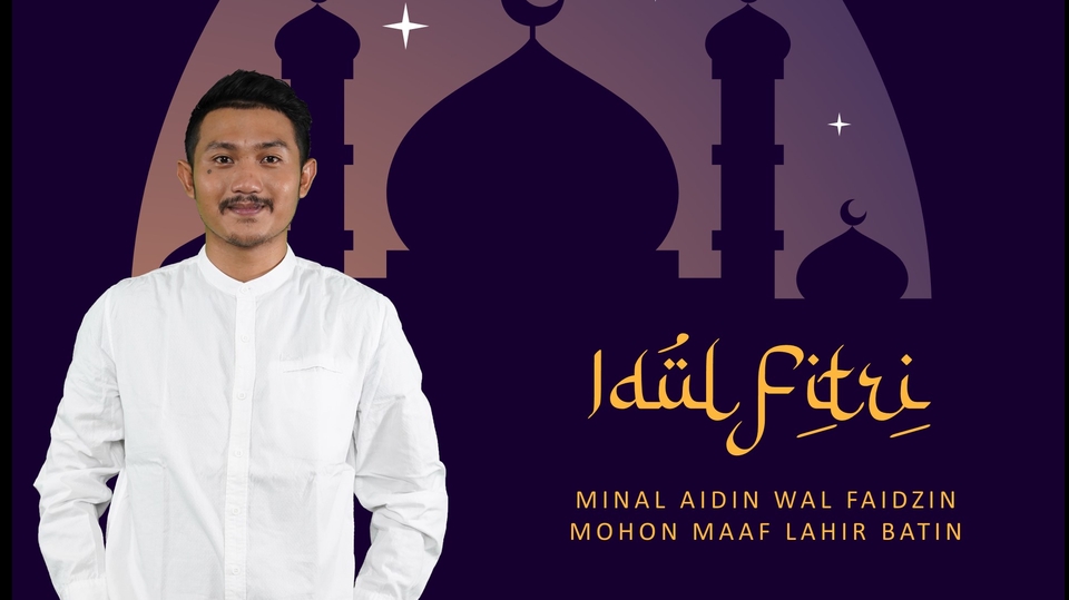 Motion Graphics - Ucapan Hari Raya Lebaran - 1