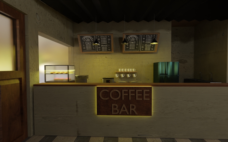 3D & Animasi - Desain 3D Tata Ruang - 3