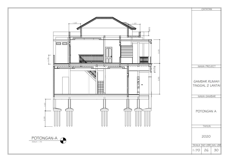 CAD Drawing - JASA PEMBUATAN GAMBAR KERJA AUTOCAD - 5