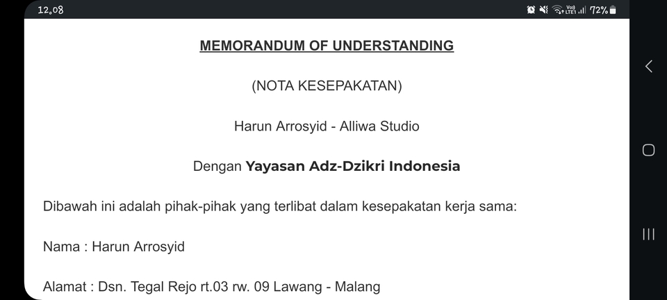 Pengetikan Umum - Jasa pengetikan dokumen, skripsi, dan lainnya  - 3