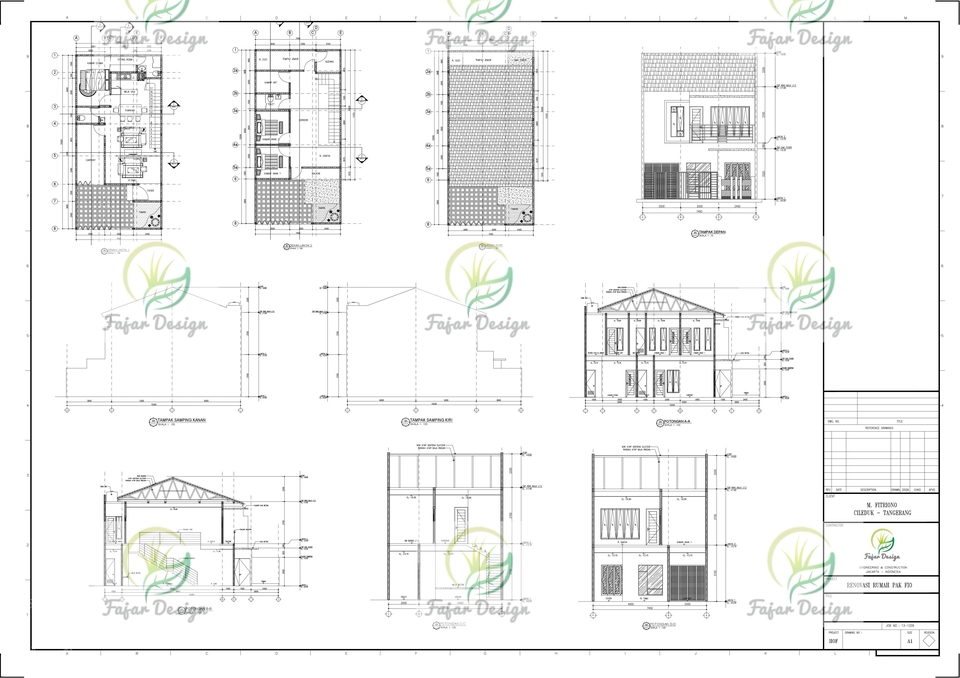 CAD Drawing - Redraw Bangunan Atau Gambar Kerja Dalam Bentuk 2D - 23